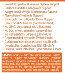 CCWS Candida Cleanser, Zeoco, EM Pro + Leaky Gut Repair worth $39 FREE