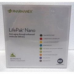 Nu Skin NuSkin Pharmanex Lifepak Nano Anti-Aging 60 packets NEW SEALED