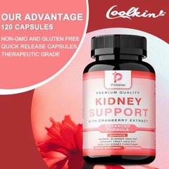 Kidney Support 240pcs – Support Urinary Tract Health, Kidney Cleanse & Detox