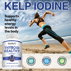 Thyroid Health Capsules Supports Thyroid Health Overall Health 120 Pills US