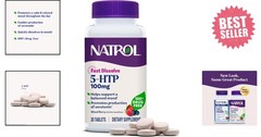 5-HTP 100mg Fast Dissolve Tablets – Mood Support & Serotonin Boost, 30 Berry Tab