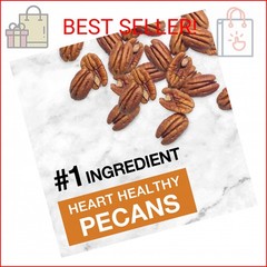 KIND Nut Bars, Maple Glazed Pecan & Sea Salt, Healthy Snacks, Gluten Free, Low S