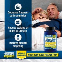 Advanced with Saw Palmetto – Prostate Health Supplements for Men, Bladder & U…