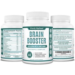 Purely Optimal Brain Supplement for Memory and Focus – Nootropic Support with…