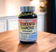 EXTRA WHITE COMBO: Glucenta Diamond glass skin & Booster whitening👌 NEW LOOK