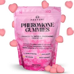 ❤️⭐ProYoni Pheromone Gummies – ⭐Enhance Natural Pheromones – 60 Count*