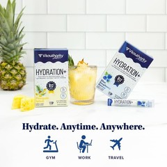 Hydration Electrolyte Powder Packets Blend w/ Magnesium & Organic Coconut Water