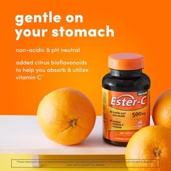 American Health Ester-C with Citrus Bioflavonoids 120 Count (Pack of 1)