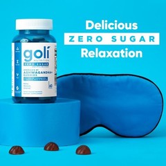 3 BottlesGoli Zero Sugar Trio -ACV Ashwagandha & Probiotic Gummies60 Caps/Bottl