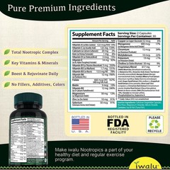 Cdp Choline Focus Memory Support | Best Supplement Office Computer Use FREE SHIP