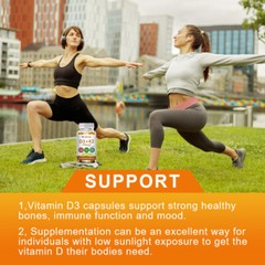 MENXI Vitamin K2 (MK7) with D3 10,000 IU Supplement,Immune Health & Bone Health