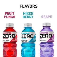 Powerade Zero Sports Drink Variety Pack (20 fl. oz., 24 pk.)