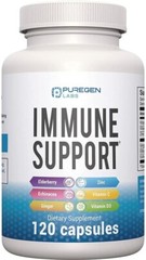 Puregen Labs Immune Support * Powerful 6 in 1 Supplement Blend * 120 Capsules