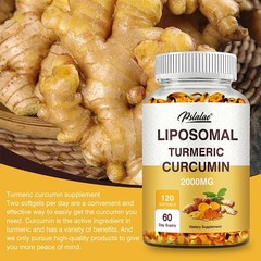Liposomal Turmeric Curcumin 120pcs – Supports Joint, Digestive and Immune Health