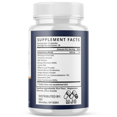 (5 Pack) MemoPryl Advanced Nootropic Brain Support Max Supplement 300 Capsules