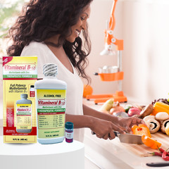 Menper Vitamineral B-12 Multivitamin with Zinc – Alcohol-Free 16 fl oz (2-Pack)