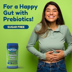 Prebiotic Fiber Powder 125 Servings – Clear Tasteless Gut & Digestive Health