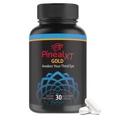 Pineal XT Gold Third Eye Awakening Supplement for Energy and Focus 30 Count