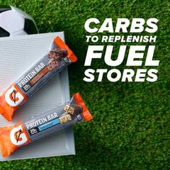 Gatorade Whey protein Recover Bar, chocolate caramel, 20g Protein, 6 Ct.