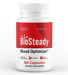 (3 Pack) BioSteady Advanced Blood Max Support Supplement Bio Steady 180 Capsules