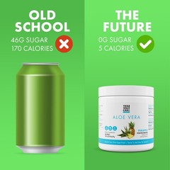 Yes You Can! Aloe Vera Powder Drink Mix – Hydration Booster Infused with Pure
