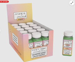 Magic Mind Energy & Focus Drink Shots 5 Pack (2 FL oz) – Ships Free!