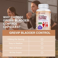 Bladder Control Capsules – Helps with Overactive Bladder, for Bladder Health