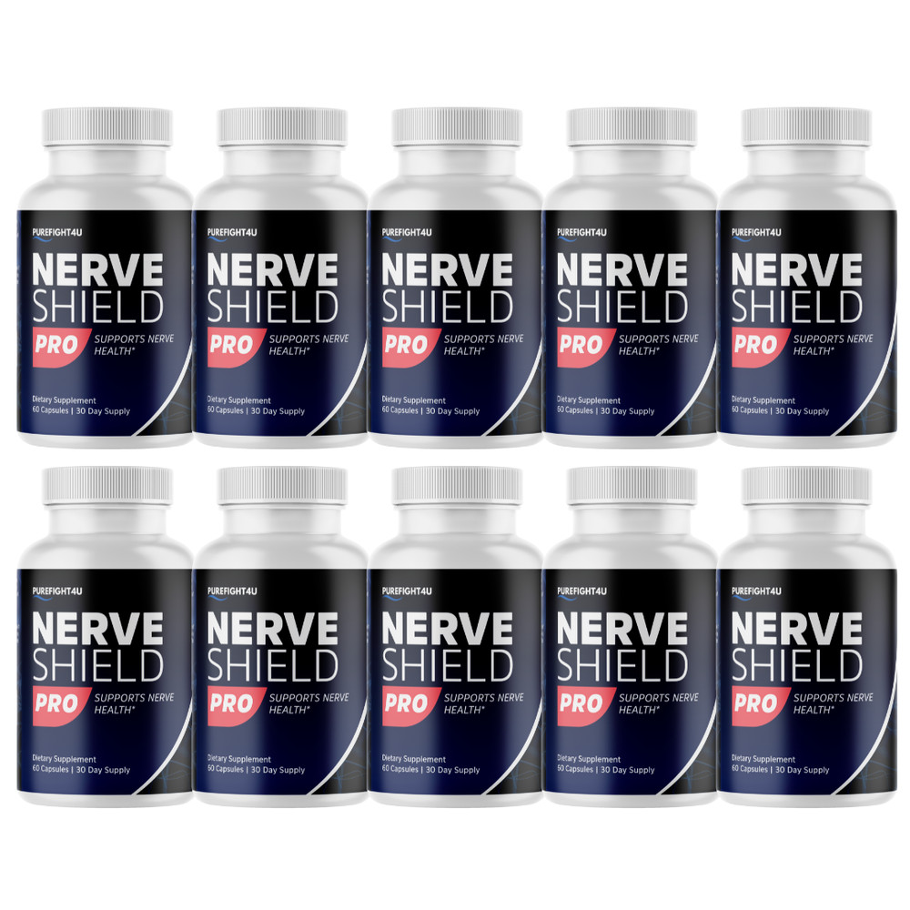 Nerve Shield Pro Capsules Hearing Supplement – 10 Bottles