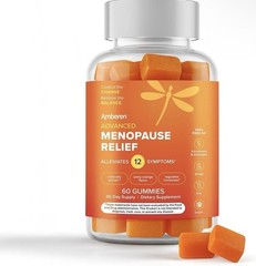Amberen Menopause Multi-Symptom Relief Supports Hormone Balance 60 Gummies 06/27