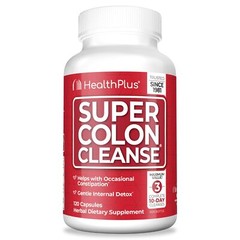 120 Count Super Colon Cleanse Capsules Gentle Detox for Constipation Relief