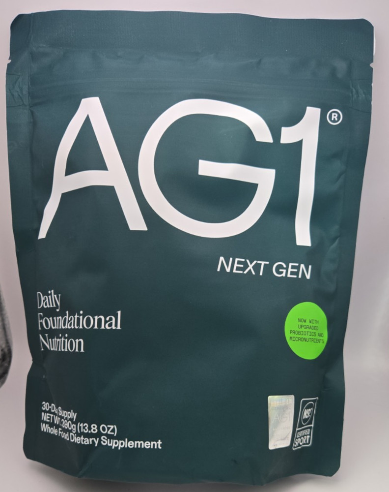 AG1 Next Gen Athletic Green 30 Day Supply 13.8 Oz Expires 07/2026 New 390g