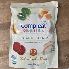 Compleat Pediatric Organic Blends Blenderized Tube Feeding Chicken 10.1 oz 1 Ct