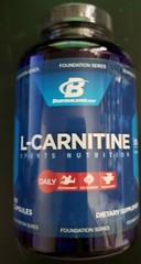 Bodybuilding.com – L-Carnitine – 180 Capsules – Fat burner/Recover – Exp 3/2025
