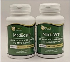 2 PACK – MODUCARE Immune System Support Plant Sterols 90 vegcaps 05/2028