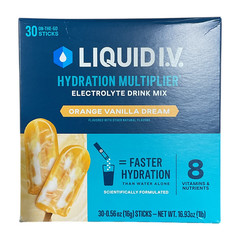 Liquid IV Orange Vanilla Dream Hydration Multiplier 30 Sticks EXP 07/27