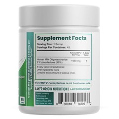 Pure HMO Human Milk Oligosaccharide Prebiotic Fiber Powder – 200 Billion