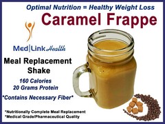 CARAMEL FRAPPE SHAKE MIX MEAL REPLACEMENT | 6 BOXES | SIMILAR TO Optifast® 800