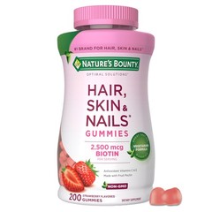 Nature’s Bounty Optimal Solutions Hair, Skin and Nails 200 Count (Pack of 1)