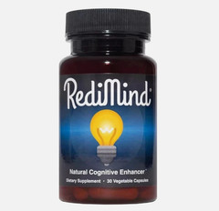 (1-5 Pack) RediMind Natural Cognitive Enhancer 90 Caps-Focus-Memory-Brain Health