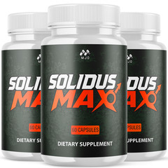 (3 Pack) Solidus Max Advanced Male Health Support Vitamin Supplement 180 Capsule