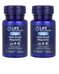 Life Extension Florassist® Probiotic, Daily Bowel Regularity 2X30 Veggie Caps