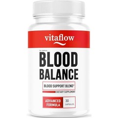 VitaFlow Circulation Blood Flow Support Supplement Capsules 1 Pack 60Ct