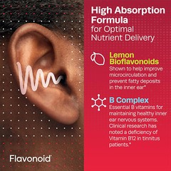 120pcs Flavonoids – Hearing Health,Boost Nervous System Health,Relieve Tinnitus
