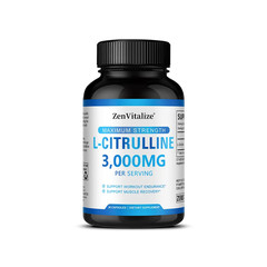 L Citrulline 3000Mg Supplement Capsules for Men & Women – Muscle Recovery & Work