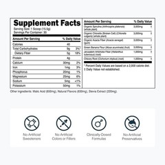 Organic Prebiotic Greens: Spirulina, Chlorophyll, Detox Support – 30 Servings