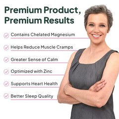 Organics Ocean Pure Magnesium Glycinate with Zinc – Maximum Strength Chelated…