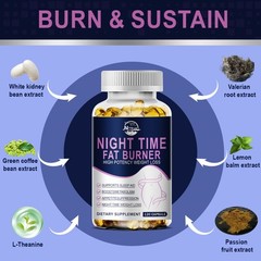 Strong Night Time Weight Loss Fat Burner Diet Supplement Slimming 360 Capsules
