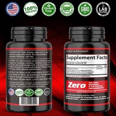 Tribulus Terrestris Increase Test Booster, Energy, Stamina, Endurance, Muscle 60