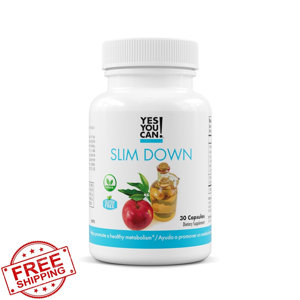 Yes You Can! Slim Down Dietary Supplements – with African Mango, L-Carnitine,…