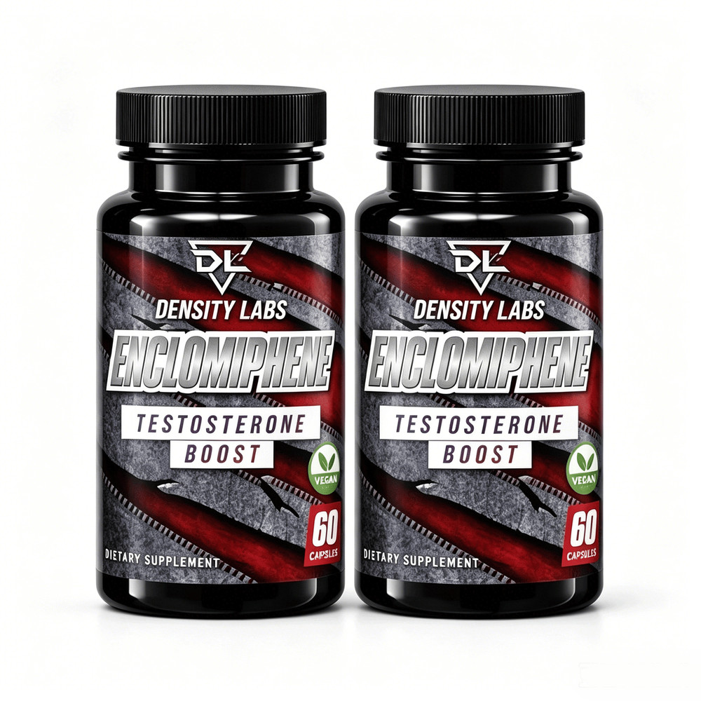 2 Set Density Labs Enclomiphene 25mg, 60 Capsules